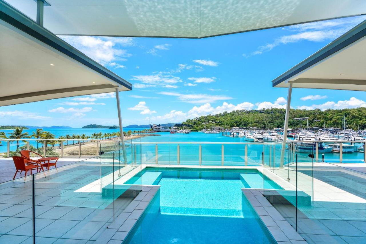 Pavillions Penthouse 25 - Luxury Waterfront Apartment With Private Roof Top Pool And Buggy Hamilton Island Dış mekan fotoğraf